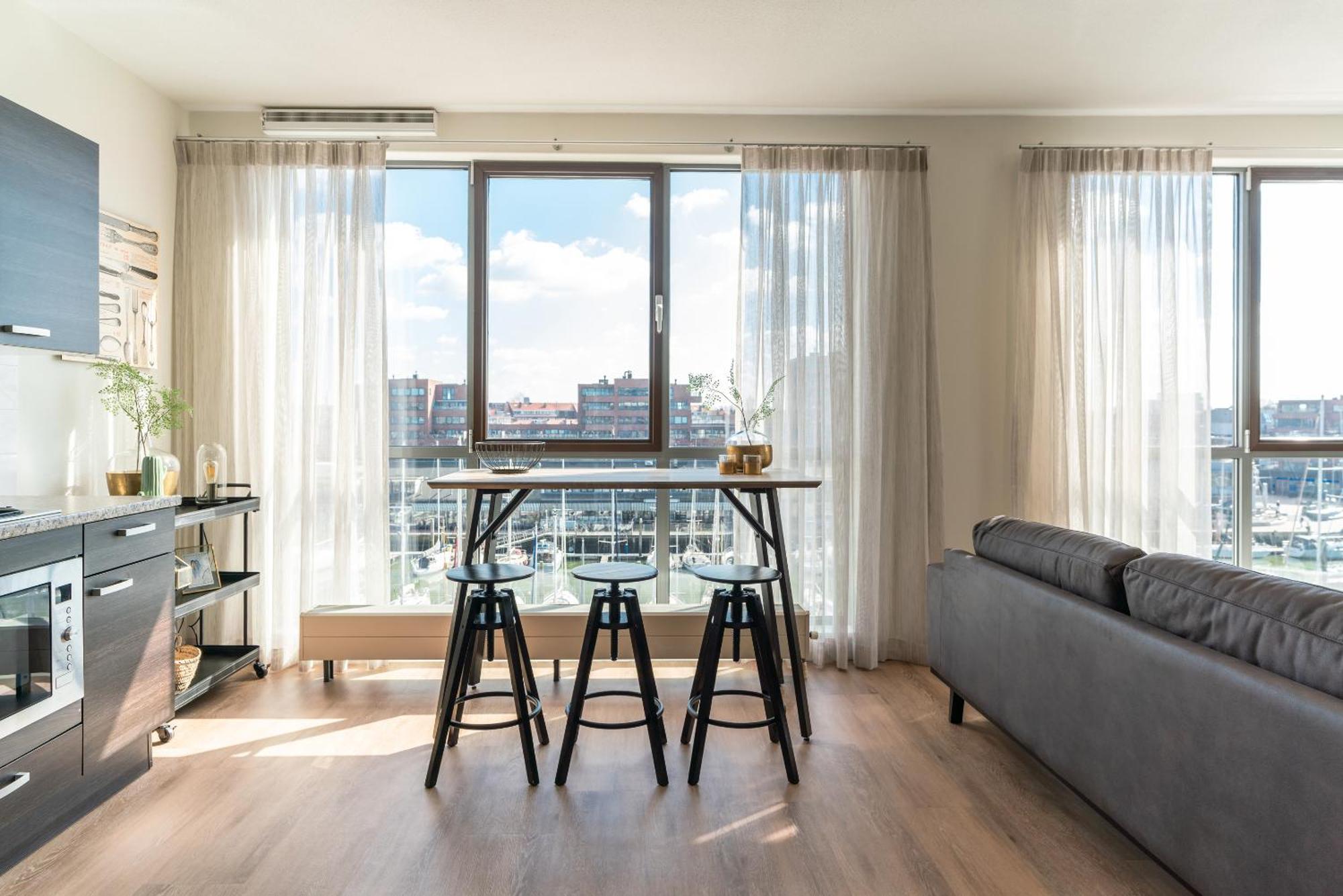 Bizstay Harbour III Scheveningen Apartments The Hague Bilik gambar
